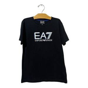 Emporio Armani Kids Black T-Shirt Size 12